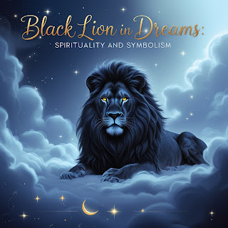 Spiritual Mining Black Lion In Dreams