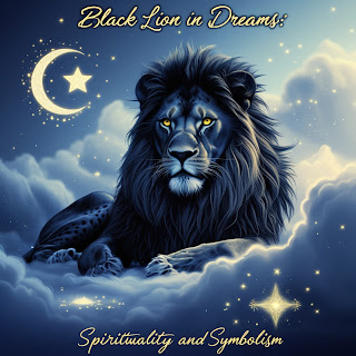 Spiritual Mining Black Lion In Dreams