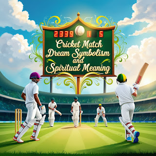 spiritual meaning of cricket Match Dream