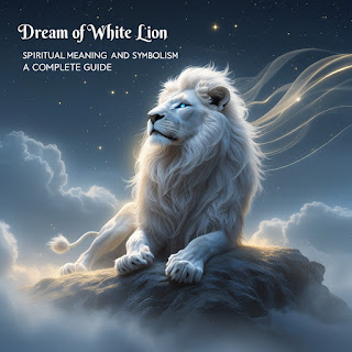 White Lion In A Dream