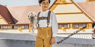 Boys Clothes Calculator 2026