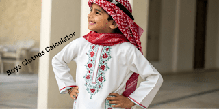 Boys Clothes Calculator 2026