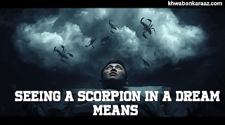 Seeing a scorpion in a dream means